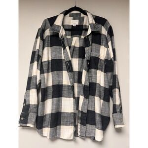 American Eagle Boyfriend Fit‎ Flannel Size XL